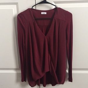 Tobi red blouse